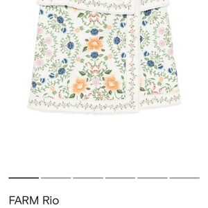 FARM Rio Folk Floral Skirt - size 29